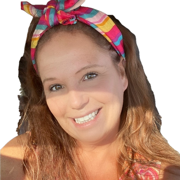 Accessories - Colorful Striped Headscarf